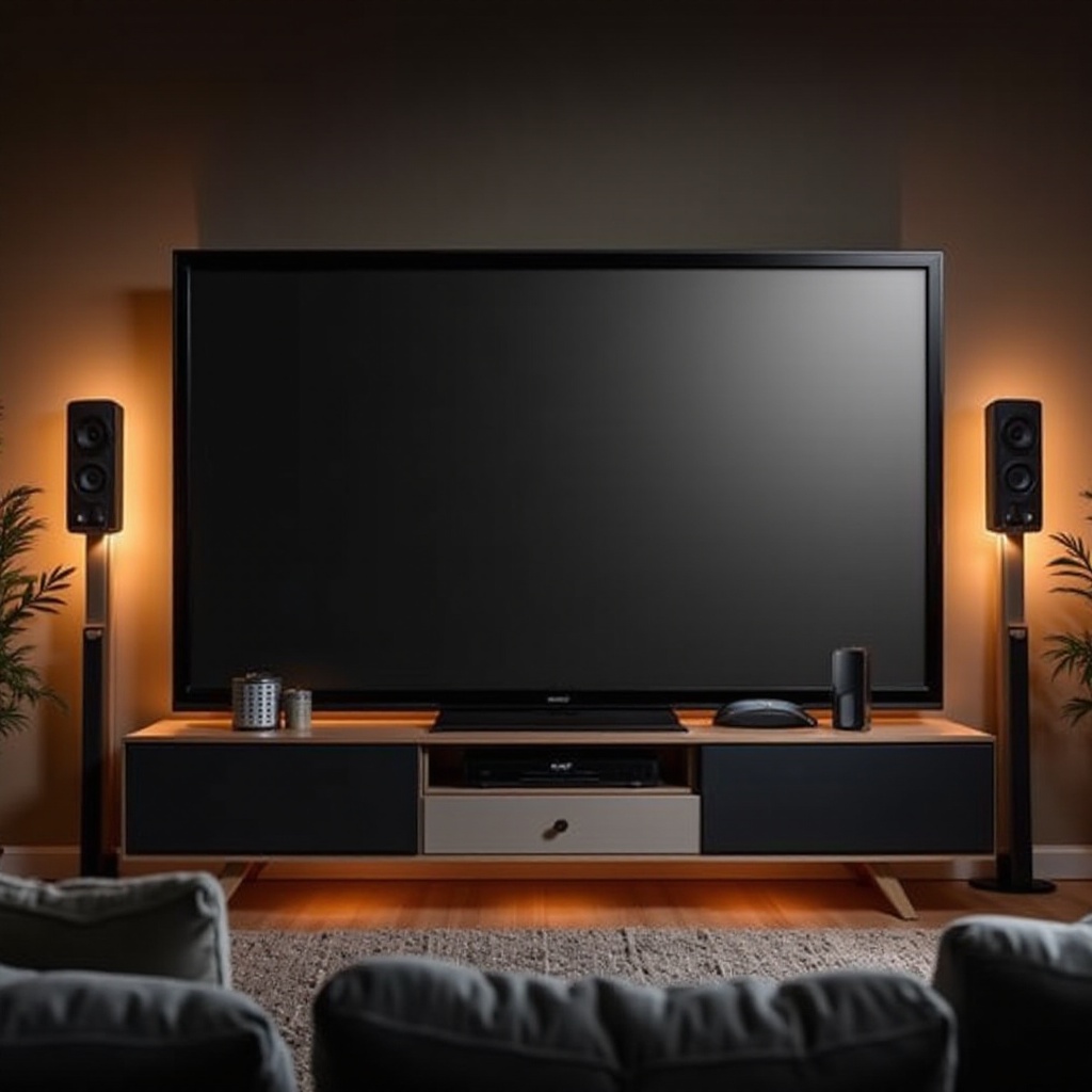 家庭影院 KEF 前置揚聲器之間的距離